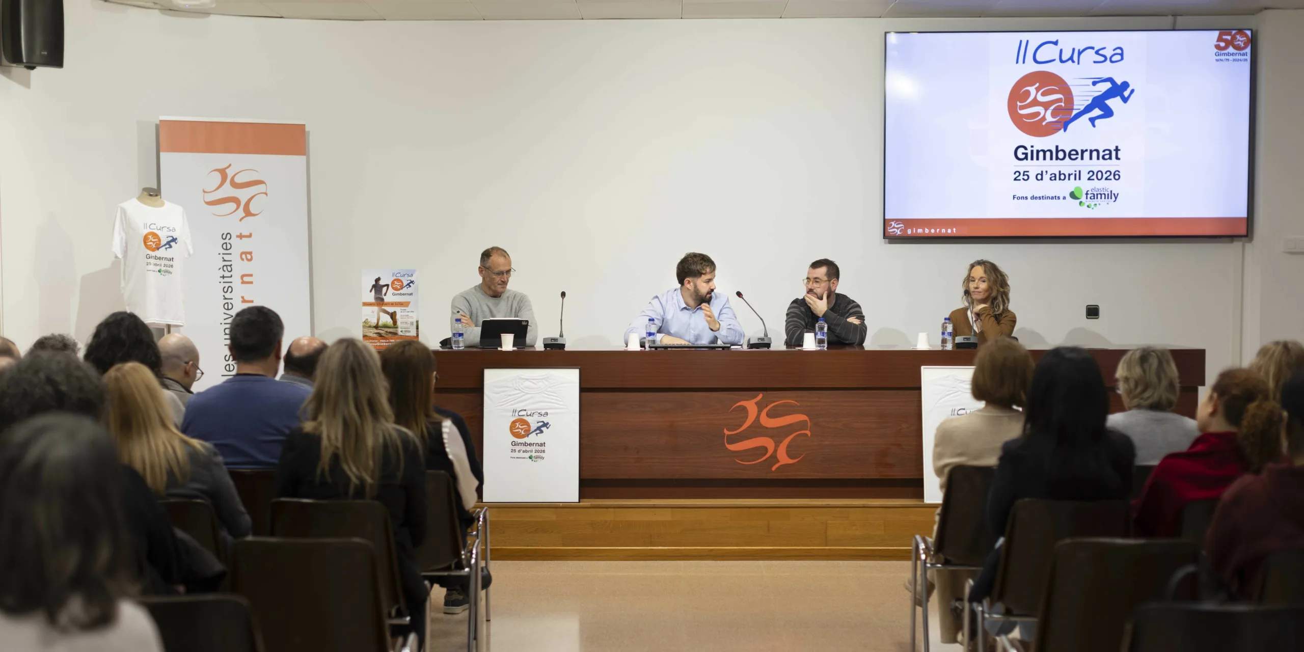 Presentació de la II Carrera Gimbernat - Campus Sant Cugat